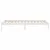 Produktbild 5 för Sängram vit massiv furu 100x200 cm