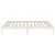Produktbild 5 för Sängram vit massiv furu 120x200 cm