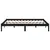 Produktbild 5 för Sängram svart massiv furu 120x200 cm