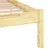 Produktbild 6 för Sängram massiv furu 200x200 cm 