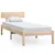 Produktbild 2 för Sängram massiv furu 75x190 cm