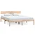Produktbild 2 för Sängram massiv furu 135x190 cm UK dubbel