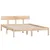 Produktbild 3 för Sängram massiv furu 135x190 cm UK dubbel