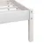 Produktbild 7 för Sängram massiv furu 135x190 cm UK dubbel