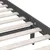 Produktbild 6 för Sängram vit massiv furu 135x190 cm UK dubbel