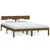 Produktbild 2 för Sängram honungsbrun massiv furu 135x190 cm UK dubbel