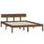 Produktbild 3 för Sängram honungsbrun massiv furu 140x190 cm