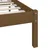 Produktbild 7 för Sängram honungsbrun massiv furu 120x200 cm