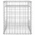 Produktbild 4 för Gabionkorg stolpform 50x50x60 cm järn