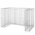 Produktbild 2 för Gabionmur för soptunnor galvaniserat stål 180x100x110 cm