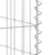 Produktbild 6 för Gabionmur för soptunnor galvaniserat stål 180x100x110 cm