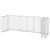 Produktbild 2 för Gabionmur för soptunnor galvaniserat stål 325x100x110 cm