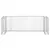 Produktbild 3 för Gabionmur för soptunnor galvaniserat stål 325x100x110 cm