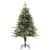 Produktbild 3 för Belyst julgran med kottar grön 120 cm PVC&PE