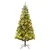Produktbild 2 för Belyst julgran med kottar grön 195 cm PVC&PE