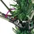Produktbild 7 för Belyst julgran med kottar grön 225 cm PVC&PE