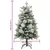 Produktbild 8 för Belyst plastgran med snö och kottar 150 cm PVC&PE