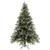 Produktbild 3 för Belyst julgran med kottar grön&vit 150 cm PVC&PE