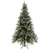 Produktbild 3 för Belyst julgran med kottar grön&vit 195 cm PVC&PE