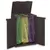 Produktbild 5 för Soptunna med 2 dörrar svart 65x45x88 cm PP