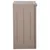 Produktbild 3 för Förvaringsskåp för trädgården brun 65x45x88 cm PP trälook
