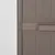 Produktbild 7 för Förvaringsskåp för trädgården brun 65x45x172 cm PP trälook