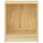 Sängbord 2 st 35,5x33,5x41,5 cm massivt furu