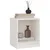 Produktbild 4 för Sängbord 2 st vit 35,5x33,5x41,5 cm massivt furu