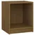 Produktbild 5 för Sängbord 2 st honungsbrun 35,5x33,5x41,5 cm massivt furu