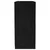 Produktbild 4 för Bokhylla svart 104x33x76 cm massiv furu 