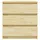 Sängbord 2 st 60x36x64 cm massiv furu 