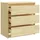 Sängbord 2 st 60x36x64 cm massiv furu 