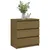 Produktbild 4 för Sängbord 2 st honungsbrun 60x36x64 cm massiv furu 