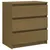 Produktbild 5 för Sängbord 2 st honungsbrun 60x36x64 cm massiv furu 