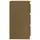 Sängbord 2 st honungsbrun 60x36x64 cm massiv furu 