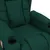 Produktbild 7 för Massagefåtölj med uppresningshjälp mörkgrön tyg