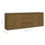 Produktbild 6 för Skänk honungsbrun 180x36x65 cm massiv furu 