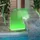 Poolfontän med RGB LED akryl 50 cm