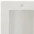 Produktbild 5 för Infälld duschhylla niche 2 hyllor matt vit 41x51x10 cm