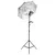 Produktbild 5 för Fotostudio med lampor, bakgrund och reflexskärm