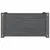 Produktbild 4 för Odlingslådor 2 st grå 60x31x31 cm massiv furu 