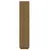 Produktbild 6 för Bokhylla/rumsavdelare honungsbrun 40x35x167 cm massiv furu 