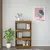 Produktbild 3 för Bokhylla/rumsavdelare honungsbrun 60x35x103 cm massiv furu 