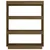 Produktbild 5 för Bokhylla/rumsavdelare honungsbrun 80x35x103 cm massiv furu 