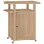 Produktbild 2 för Barvagn 70x50x90 cm massivt teakträ