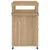 Produktbild 4 för Barvagn 70x50x90 cm massivt teakträ
