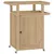 Produktbild 5 för Barvagn 70x50x90 cm massivt teakträ
