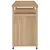 Produktbild 4 för Barvagn 120x50x90 cm massivt teakträ