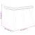 Produktbild 6 för Fotpall senapsgul 45x29,5x35 cm tyg