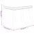 Produktbild 6 för Fotpall svart 45x29,5x35 cm sammet